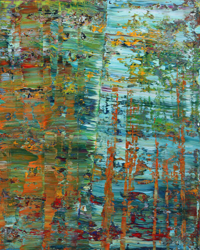 The Veluwe [Abstract N°2498] - SOLD [UK] par Koen Lybaert, Peinture en vente sur Singulart