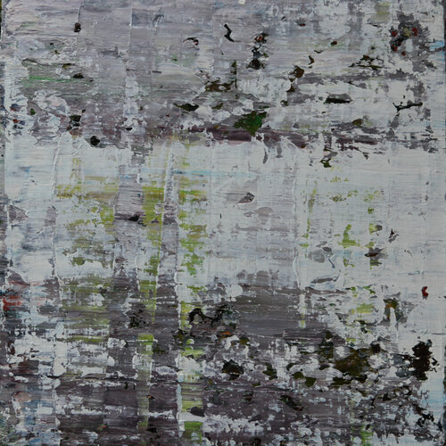 abstract N° 1292 [Glacial Lake Columbia] von Koen Lybaert, Malerei kaufen auf Singulart