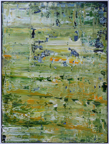 abstract N° 1302 [Water lilies II] van Koen Lybaert, Schilderij te koop op Singulart