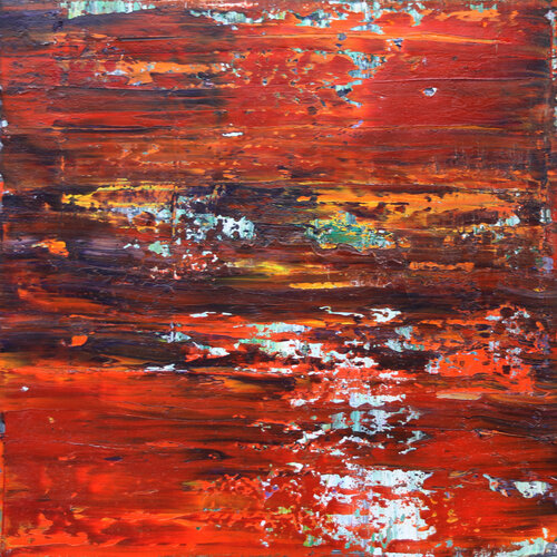 abstract N° 1353 [Bárdarbunga Volcano] von Koen Lybaert, Malerei kaufen auf Singulart