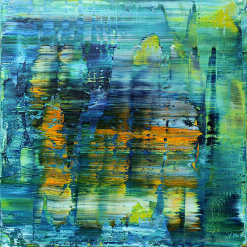 The Trossachs National Park, Scotland [abstract N° 1388] - SOLD [USA] van Koen Lybaert, Schilderij te koop op Singulart