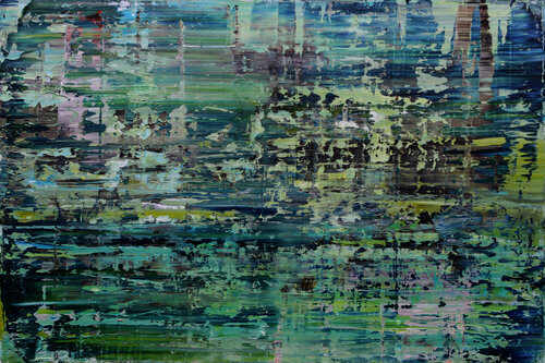 Terschelling - Wadden Islands [abstract N°1446] von Koen Lybaert, Malerei kaufen auf Singulart