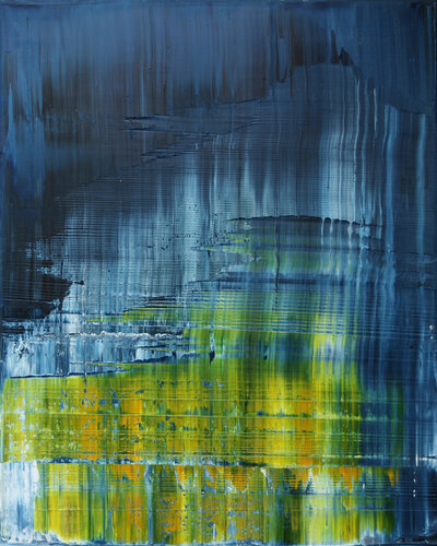 Ameland - Wadden Islands [abstract N°1449] van Koen Lybaert, Schilderij te koop op Singulart