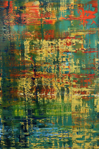 October IV [Abstract N°2644] van Koen Lybaert, Schilderij te koop op Singulart