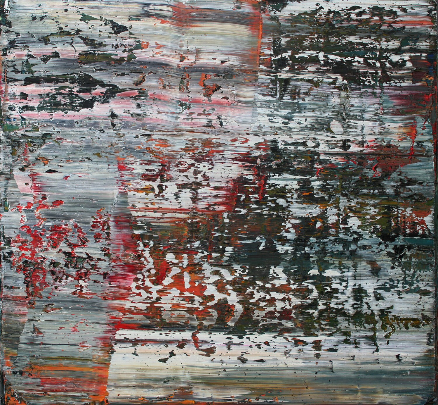 Troup Head, Aberdeenshire [Abstract N° 1689] Koen Lybaert Originalgemälde zu verkaufen