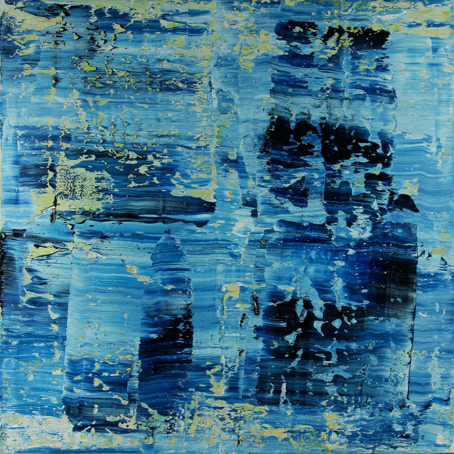 The Serpentine, London [Abstract N° 1975] Koen Lybaert Originalgemälde zu verkaufen