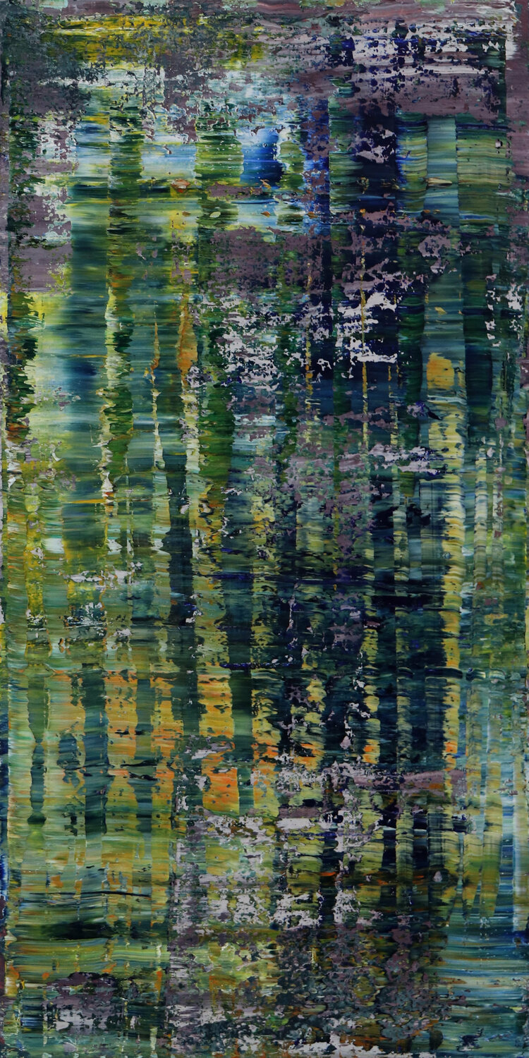 Congaree Swamp II [Abstract N°2496] - SOLD [Belgium] Koen Lybaert