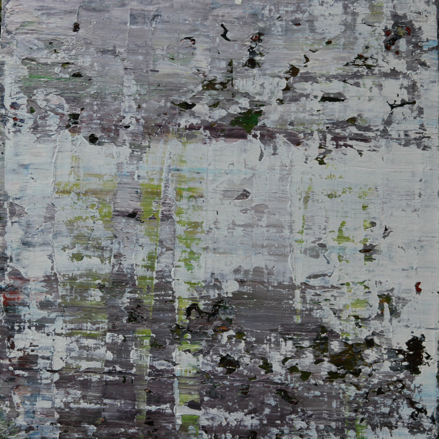 abstract N° 1292 [Glacial Lake Columbia] Koen Lybaert Originalgemälde zu verkaufen