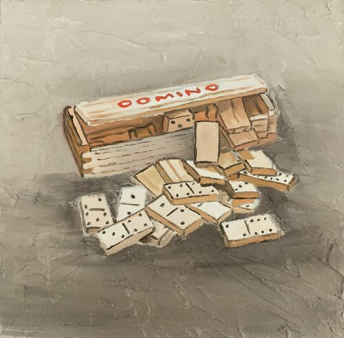 DOMINO de Roberto Re, Pintura a la venta en Singulart