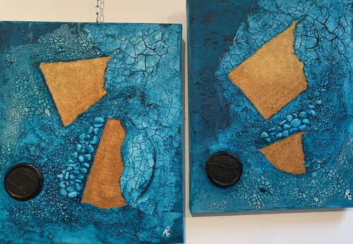 GEMELLI DIVERSI von Roberto Re, Malerei kaufen auf Singulart