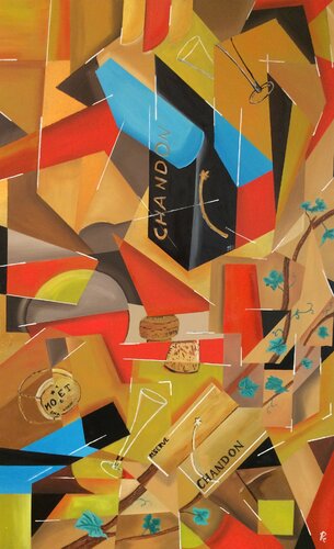 BOLLICINE von Roberto Re, Malerei kaufen auf Singulart