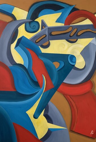 EFFETTO BOOMERANG von Roberto Re, Malerei kaufen auf Singulart