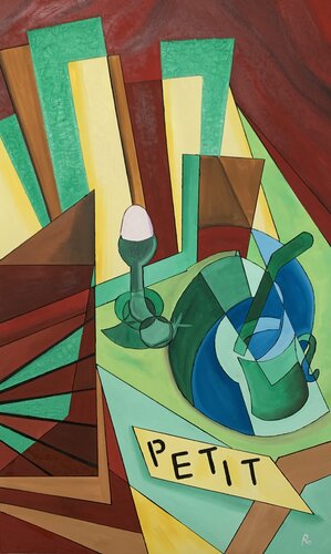 PETIT DEJEUNER - “Mattino Dorato” von Roberto Re, Malerei kaufen auf Singulart