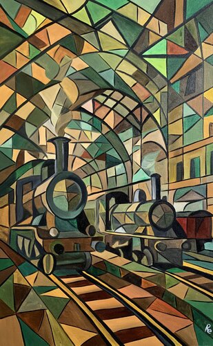 IL VIAGGIO von Roberto Re, Malerei kaufen auf Singulart