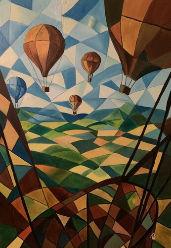 NEL BLU von Roberto Re, Malerei kaufen auf Singulart