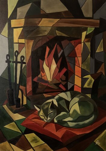 SERENO INVERNO van Roberto Re, Schilderij te koop op Singulart