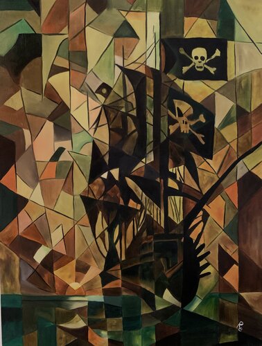 PIRATI! von Roberto Re, Malerei kaufen auf Singulart