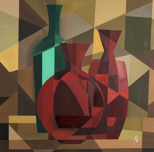 MORANDI 2 (SOVRAPPOSTI) von Roberto Re, Malerei kaufen auf Singulart