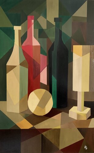 MORANDI 3 (La sfera) di Roberto Re, Pittura in vendita su Singulart