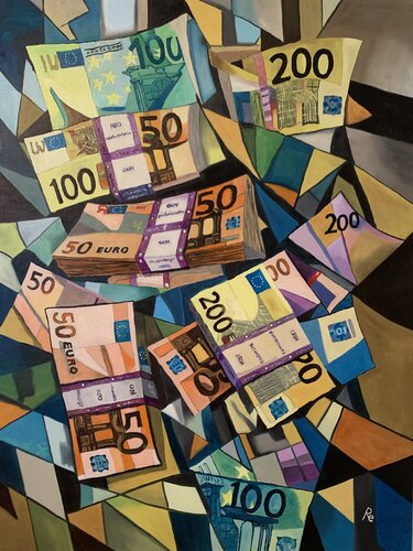CASH (GENERATION) by Roberto Re, Painting for Sale on Singulart