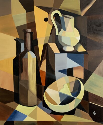 MORANDI 6 (la brocca) by Roberto Re, Painting for Sale on Singulart