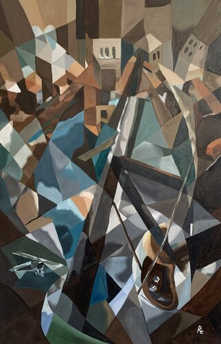 IL GIRO DELLA MORTE by Roberto Re, Painting for Sale on Singulart