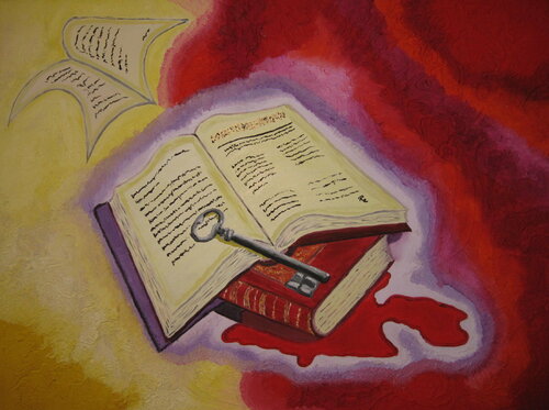 MORTE ANNUNCIATA DELLA CULTURA van Roberto Re, Schilderij te koop op Singulart