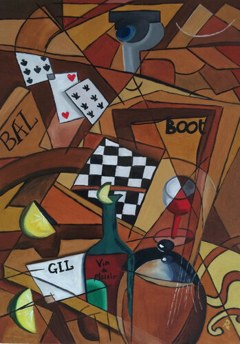 CITRON van Roberto Re, Schilderij te koop op Singulart