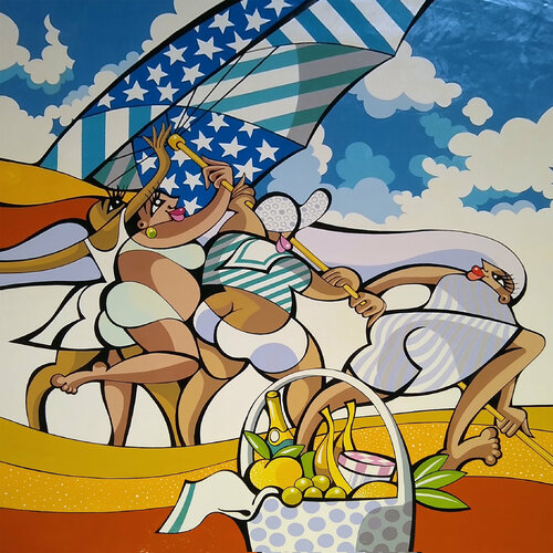 L'emplacement de Alfredo Lopez, Pintura a la venta en Singulart