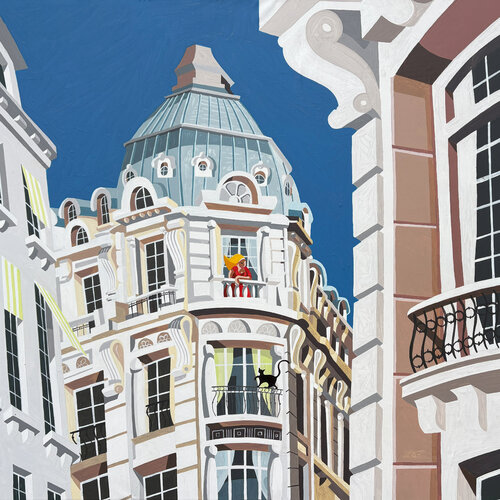 Roméo et Juliette van Alfredo Lopez, Schilderij te koop op Singulart