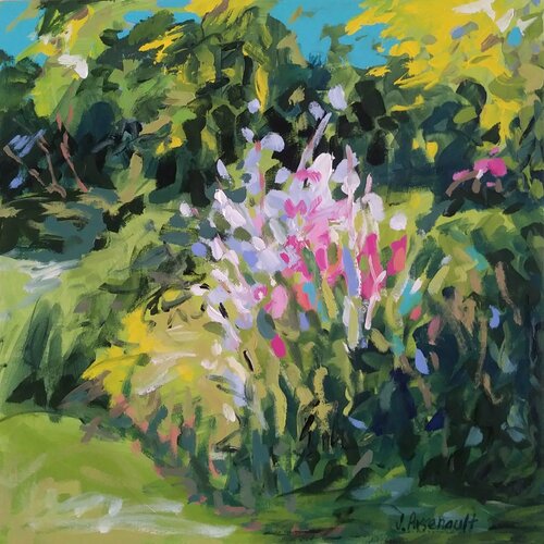 Garden Bliss di Judy Arsenault, Pittura in vendita su Singulart