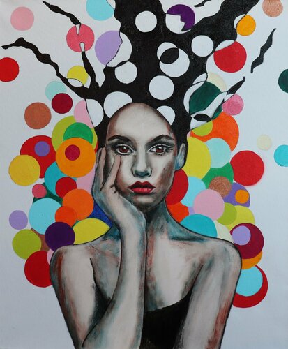 Pensieri sparsi by Emmanuela Zavattaro, 회화 for Sale on Singulart