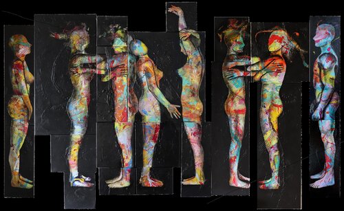 PERSONE by Emmanuela Zavattaro, Painting for Sale on Singulart