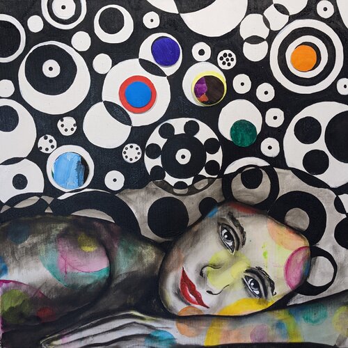 Nuvole van Emmanuela Zavattaro, Schilderij te koop op Singulart
