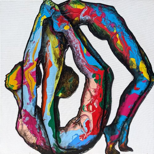 Incroci di Emmanuela Zavattaro, Pittura in vendita su Singulart