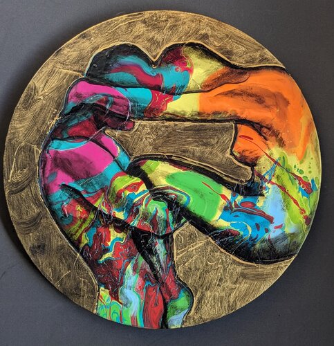 Risplendi van Emmanuela Zavattaro, Schilderij te koop op Singulart