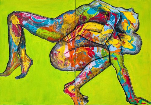 Remedium color von Emmanuela Zavattaro, Malerei kaufen auf Singulart