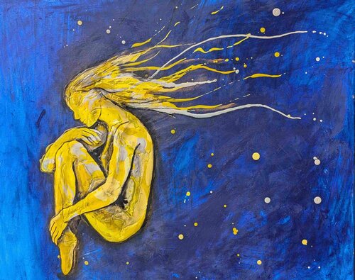 Luna de Emmanuela Zavattaro, Pintura a la venta en Singulart