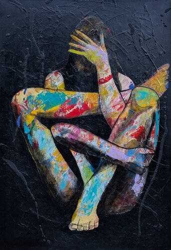 Groviglio by Emmanuela Zavattaro, 회화 for Sale on Singulart