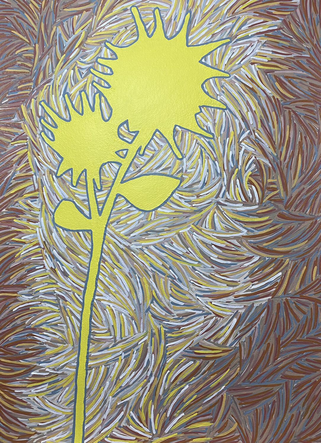 Soleil dans nos coeurs David Roncada Obra en papel en venta