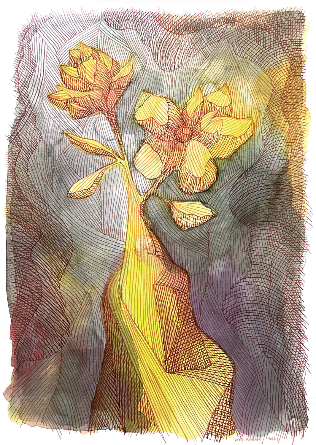 Psychéfleur David Roncada Pintura original en venta
