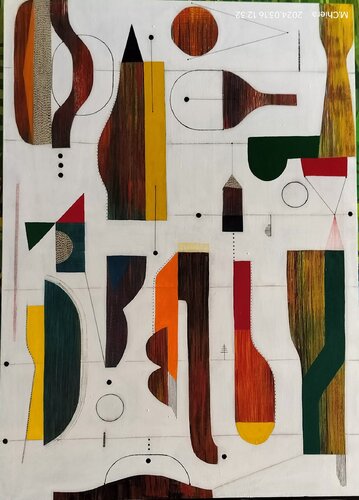 GRID van MIRIAM CHIERA, Schilderij te koop op Singulart