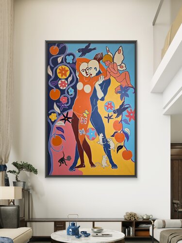 GARDEN OF THE HESPERIDES van MIRIAM CHIERA, Schilderij te koop op Singulart