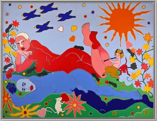 GARDEN OF DESIRE van MIRIAM CHIERA, Schilderij te koop op Singulart