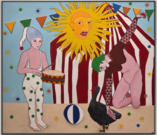 The Judgment of the Sun van MIRIAM CHIERA, Schilderij te koop op Singulart