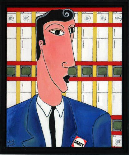 Mr DARTY di Richard Boigeol, Pittura in vendita su Singulart