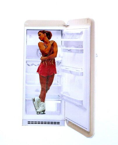 LA PATINEUSE par Richard Boigeol, Œuvre sur papier en vente sur Singulart