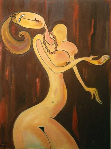 NU I by Richard Boigeol, Painting for Sale on Singulart