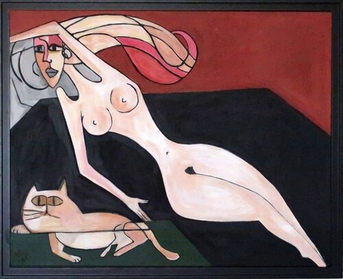 Nu au chat Richard Boigeol