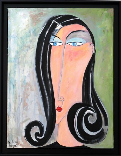 TOP MODèLE van Richard Boigeol, Schilderij te koop op Singulart
